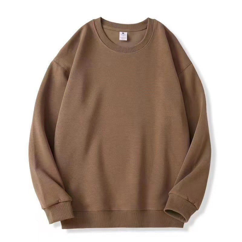 Japanese Basic Style Round Neck Sweater for Men