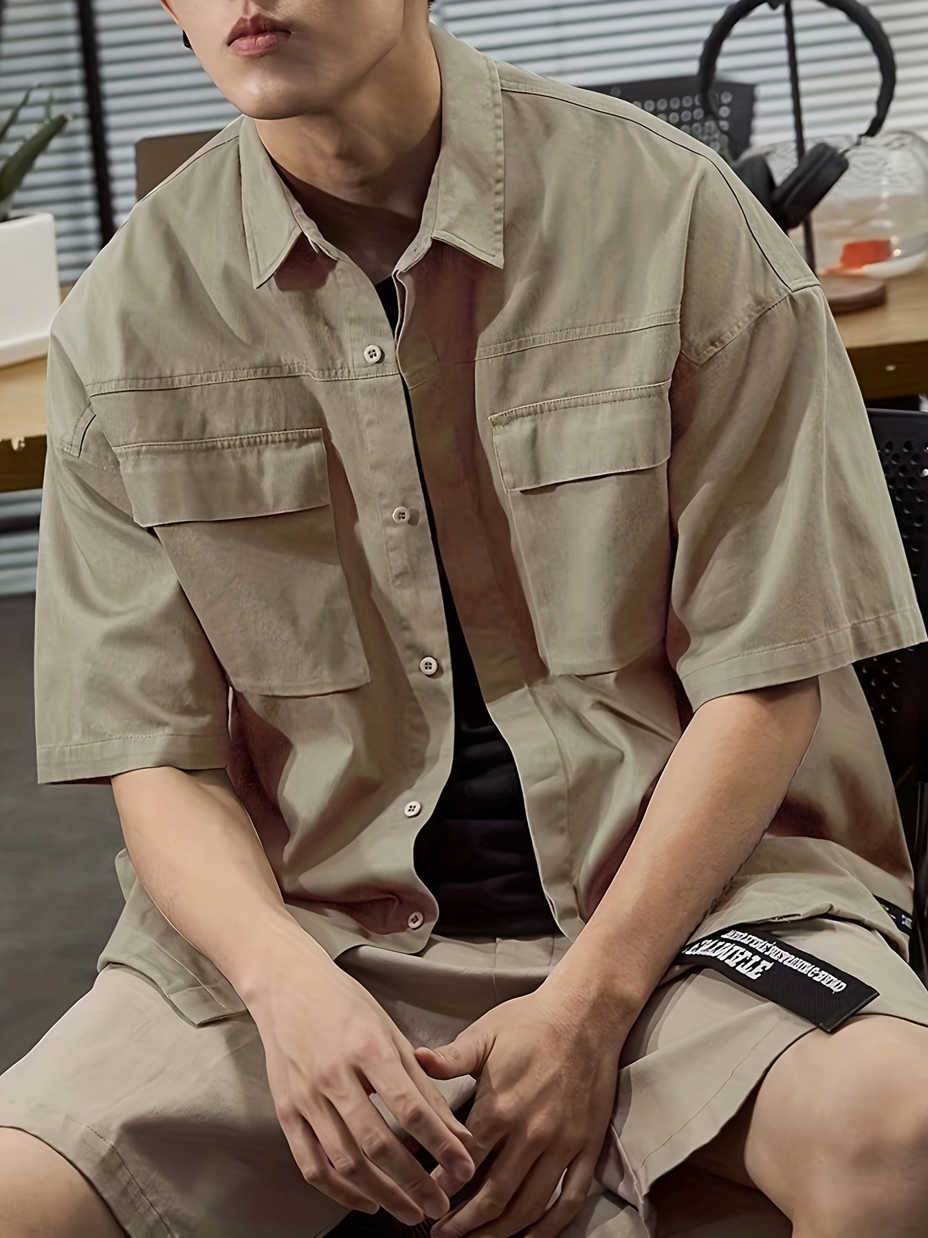 HOUSTON - LOOSE SHORT SLEEVE SHIRTVallara