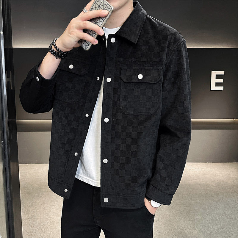 Men's Labor Jacket Coat With Cotton - Vallara
