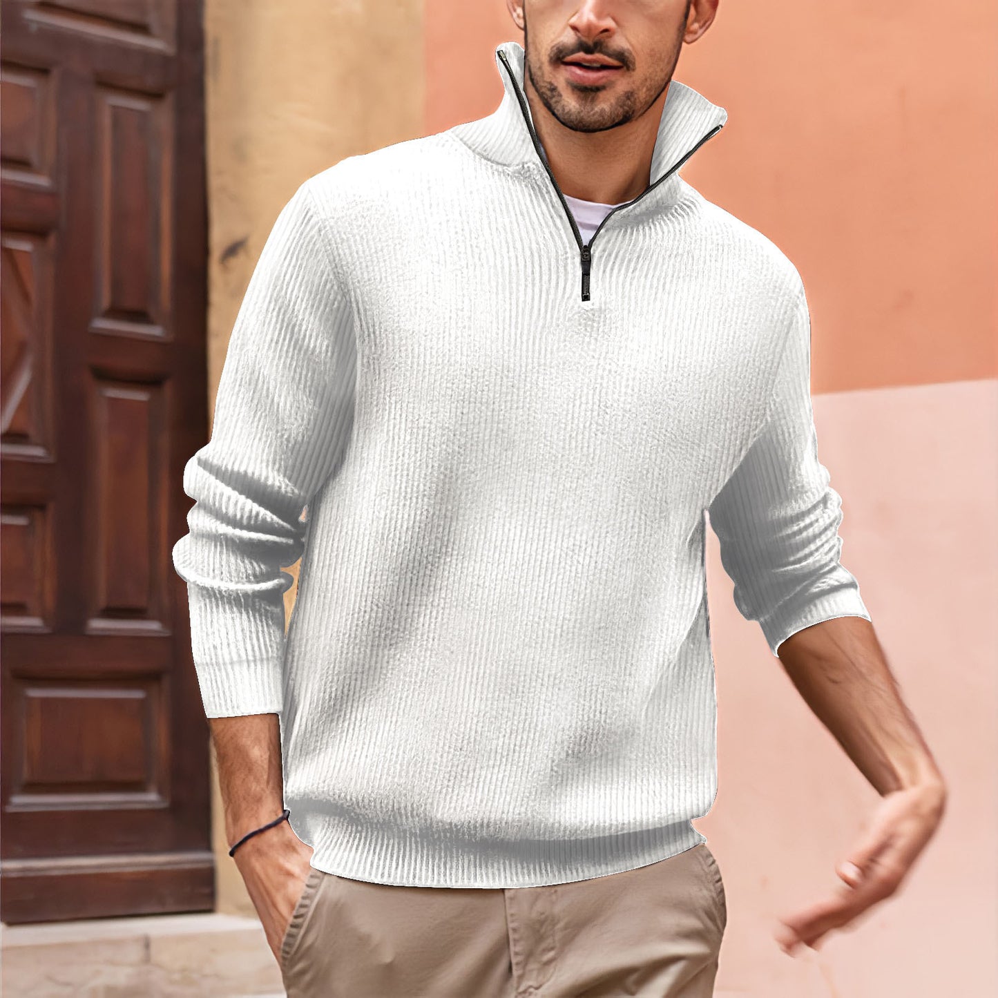 DALLAS - PLAIN QUARTER ZIP - My Store