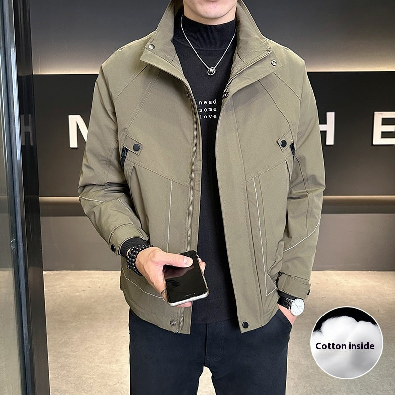 Fashion Leisure Cargo Cotton Coat Jacket - Vallara