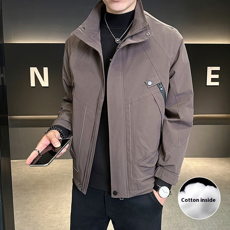 Fashion Leisure Cargo Cotton Coat Jacket - Vallara