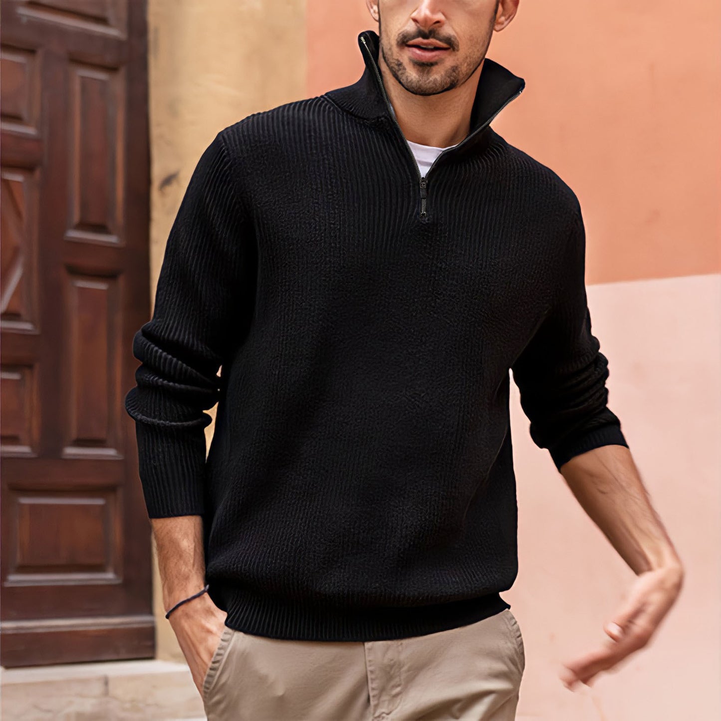 DALLAS - PLAIN QUARTER ZIP - My Store
