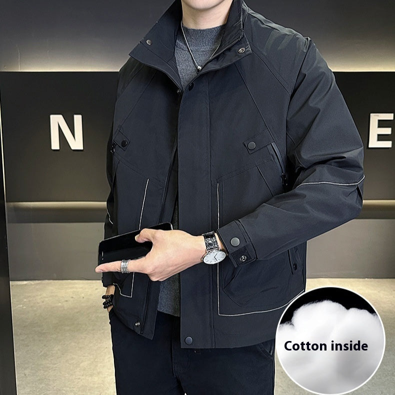 Fashion Leisure Cargo Cotton Coat Jacket - Vallara