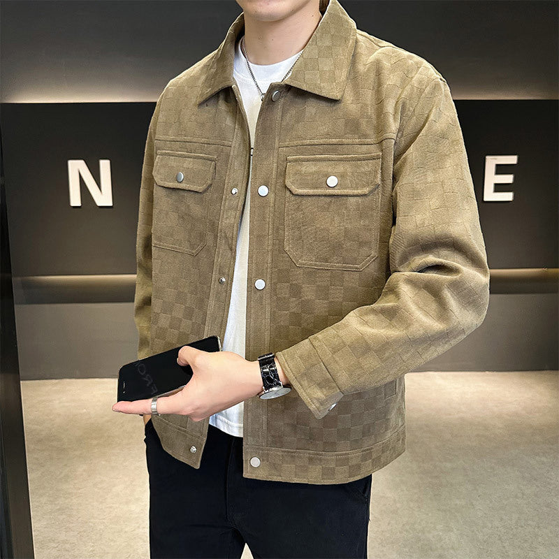 Men's Labor Jacket Coat With Cotton - Vallara