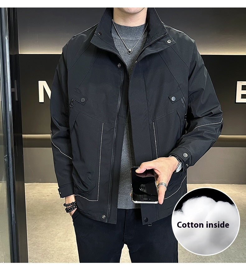 Fashion Leisure Cargo Cotton Coat Jacket - Vallara