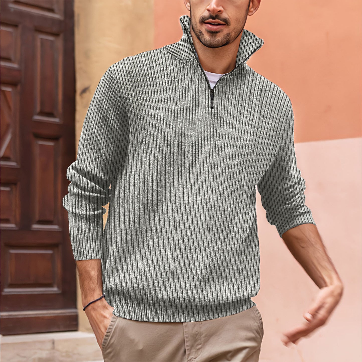 DALLAS - PLAIN QUARTER ZIP - My Store