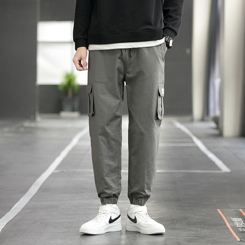 AMMAN - JOGGER SWEATPANTSProduct information :
Pants: loose
Pants: Pants
Type: middle waist
Whether there is a belt: no belt
Main fabric composition: cotton
Content of maVallara