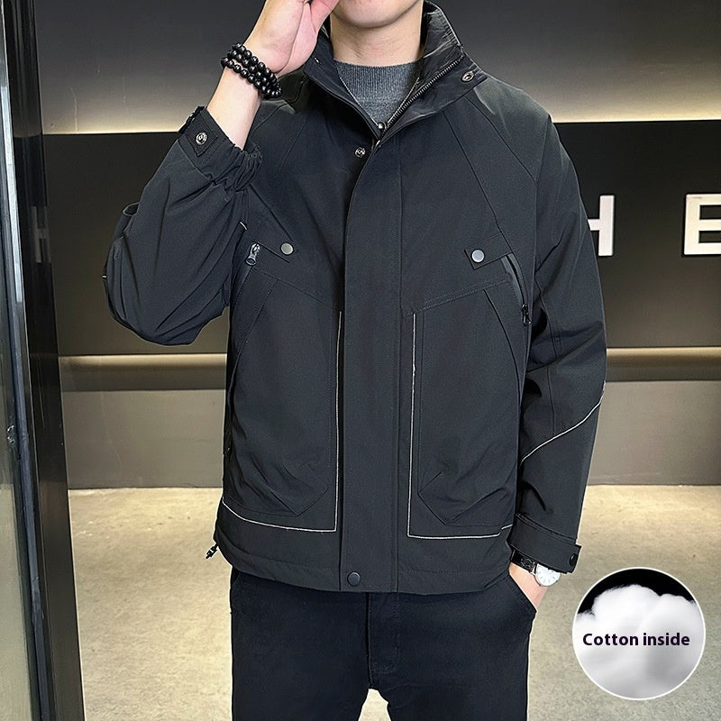 Fashion Leisure Cargo Cotton Coat Jacket - Vallara