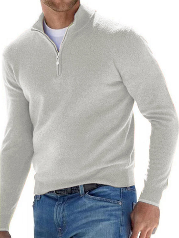Long Sleeve Wool Shirts - Men's Casual Top