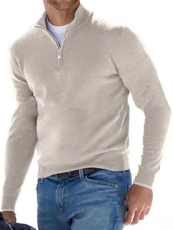 Long Sleeve Wool Shirts - Men's Casual Top