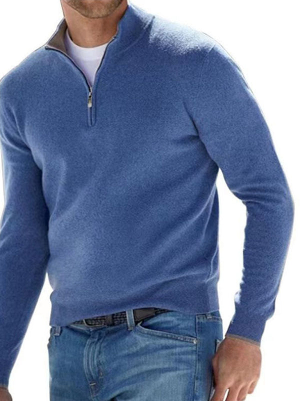 Long Sleeve Wool Shirts - Men's Casual Top