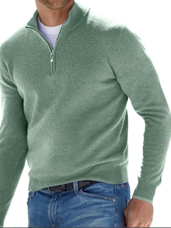 Long Sleeve Wool Shirts - Men's Casual Top