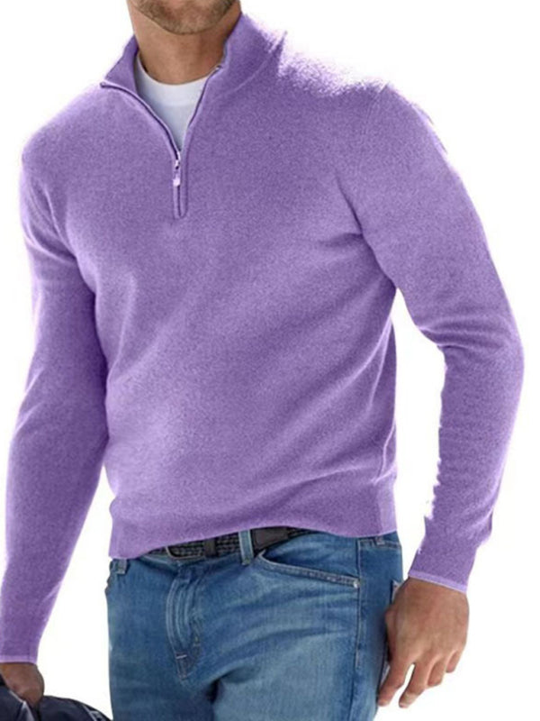 Long Sleeve Wool Shirts - Men's Casual Top
