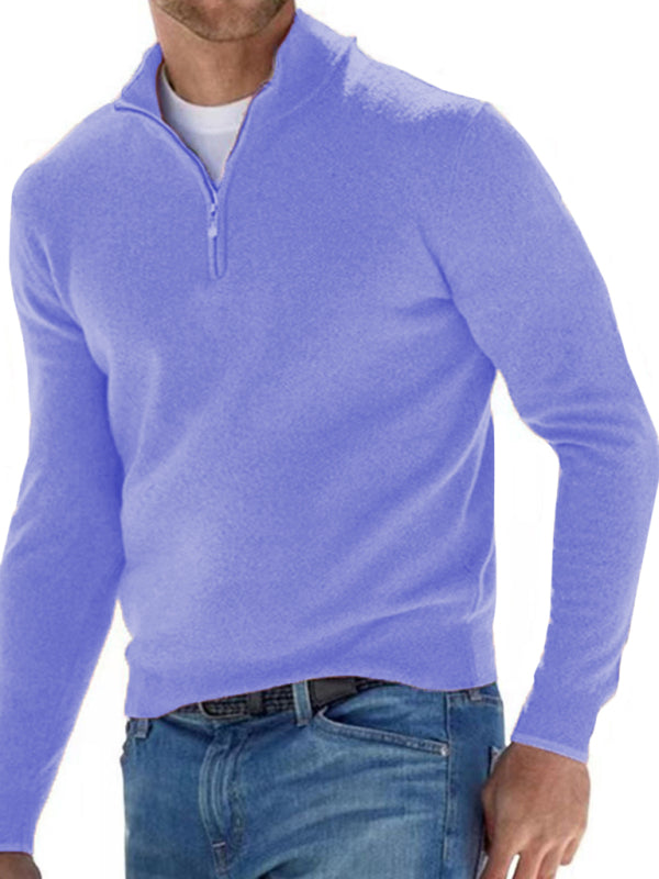 Long Sleeve Wool Shirts - Men's Casual Top