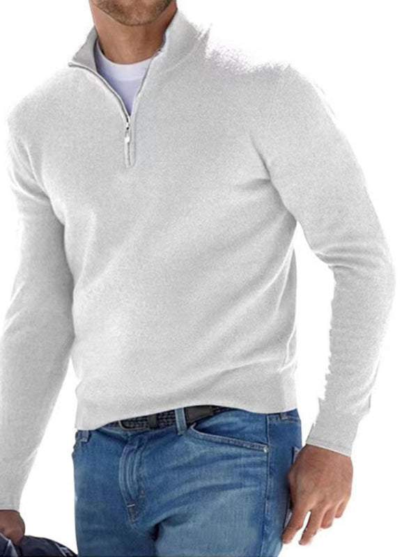 Long Sleeve Wool Shirts - Men's Casual Top