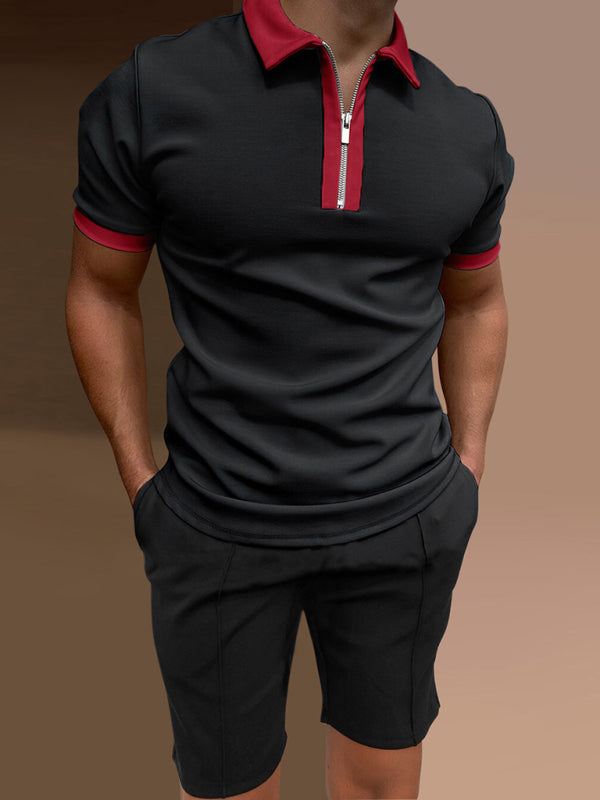 Men’s Bari Short Sleeve Lapel Polo Shirt | Vallara