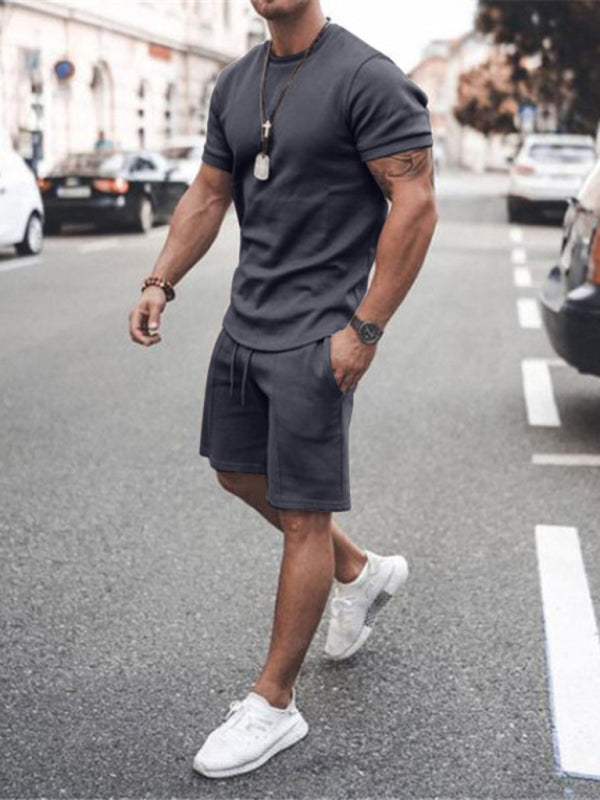 CRUISE - CASUAL SOLID COLOR SHORT SLEEVE & SHORTS 2-PIECE SETSizing: True to size
Material composition: 75% Polyester, 25% Cotton
Clothing type: H
Material: Polyester
Pattern: Solid
Fabric elasticity: No elasticity
Season: SprVallara