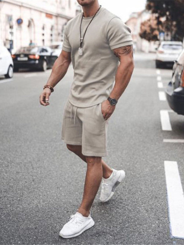 CRUISE - CASUAL SOLID COLOR SHORT SLEEVE & SHORTS 2-PIECE SETSizing: True to size
Material composition: 75% Polyester, 25% Cotton
Clothing type: H
Material: Polyester
Pattern: Solid
Fabric elasticity: No elasticity
Season: SprVallara