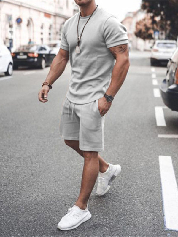 CRUISE - CASUAL SOLID COLOR SHORT SLEEVE & SHORTS 2-PIECE SETSizing: True to size
Material composition: 75% Polyester, 25% Cotton
Clothing type: H
Material: Polyester
Pattern: Solid
Fabric elasticity: No elasticity
Season: SprVallara
