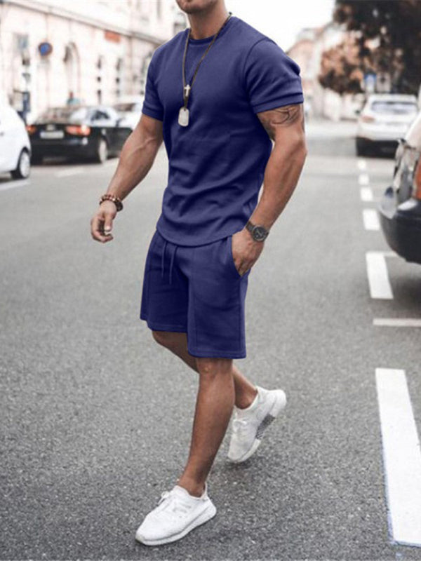CRUISE - CASUAL SOLID COLOR SHORT SLEEVE & SHORTS 2-PIECE SETSizing: True to size
Material composition: 75% Polyester, 25% Cotton
Clothing type: H
Material: Polyester
Pattern: Solid
Fabric elasticity: No elasticity
Season: SprVallara