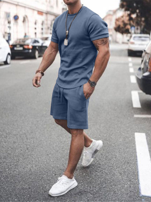 CRUISE - CASUAL SOLID COLOR SHORT SLEEVE & SHORTS 2-PIECE SETSizing: True to size
Material composition: 75% Polyester, 25% Cotton
Clothing type: H
Material: Polyester
Pattern: Solid
Fabric elasticity: No elasticity
Season: SprVallara