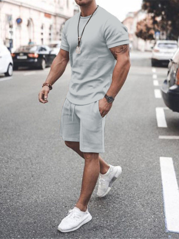CRUISE - CASUAL SOLID COLOR SHORT SLEEVE & SHORTS 2-PIECE SETSizing: True to size
Material composition: 75% Polyester, 25% Cotton
Clothing type: H
Material: Polyester
Pattern: Solid
Fabric elasticity: No elasticity
Season: SprVallara
