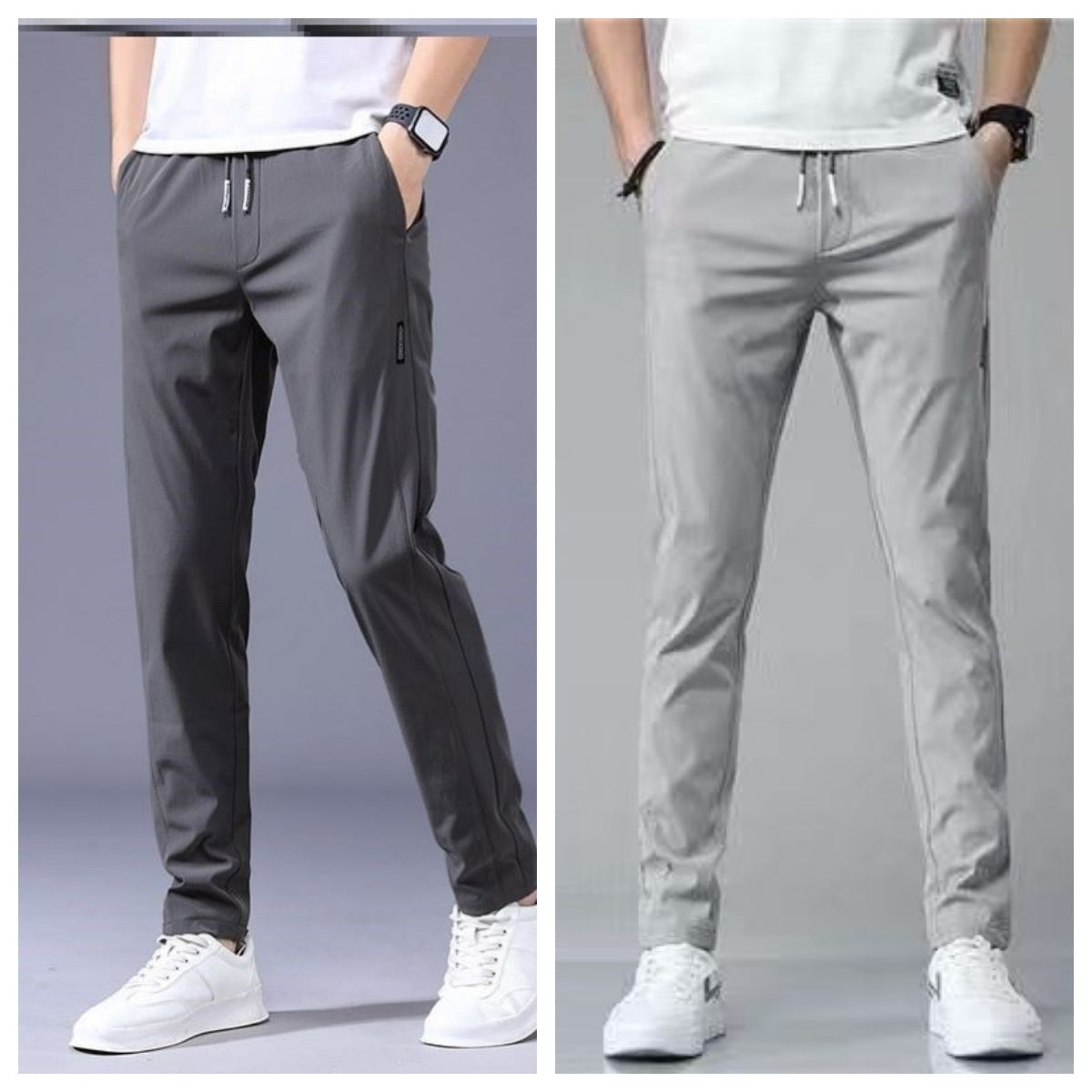 LA - DRAWSTRING PANTSProduct information:
 


 Style: Korean version
 
 Style: Basic
 
 Suitable season: Summer
 
 Fabric name: chemical fiber blended
 
 Applicable scenario: casual
 
 EVallara