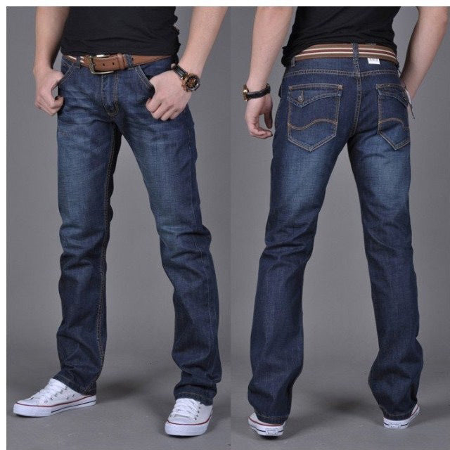 WACO - STRAIGHT LEG DENIMMaterial:
 
 Fabric name: denim
 
 Main fabric composition: cotton
 
 Main fabric ingredient content: 75 (%)


 
 
 


 Size chart：


 
 
  
 28 
  29
 30 
  31
 32 Vallara