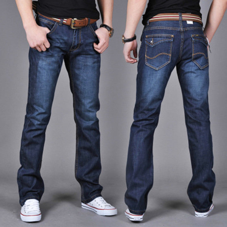 WACO - STRAIGHT LEG DENIMMaterial:
 
 Fabric name: denim
 
 Main fabric composition: cotton
 
 Main fabric ingredient content: 75 (%)


 
 
 


 Size chart：


 
 
  
 28 
  29
 30 
  31
 32 Vallara