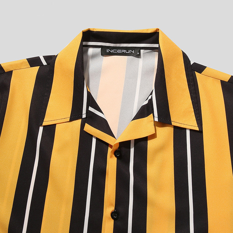 Atlier Short Sleeve Shirt – Casual Style in Yellow