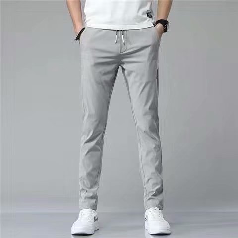 LA - DRAWSTRING PANTSProduct information:
 


 Style: Korean version
 
 Style: Basic
 
 Suitable season: Summer
 
 Fabric name: chemical fiber blended
 
 Applicable scenario: casual
 
 EVallara