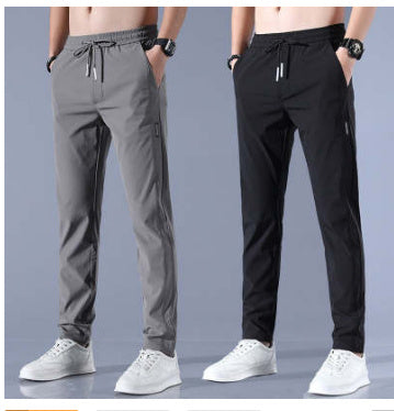 LA - DRAWSTRING PANTSProduct information:
 


 Style: Korean version
 
 Style: Basic
 
 Suitable season: Summer
 
 Fabric name: chemical fiber blended
 
 Applicable scenario: casual
 
 EVallara