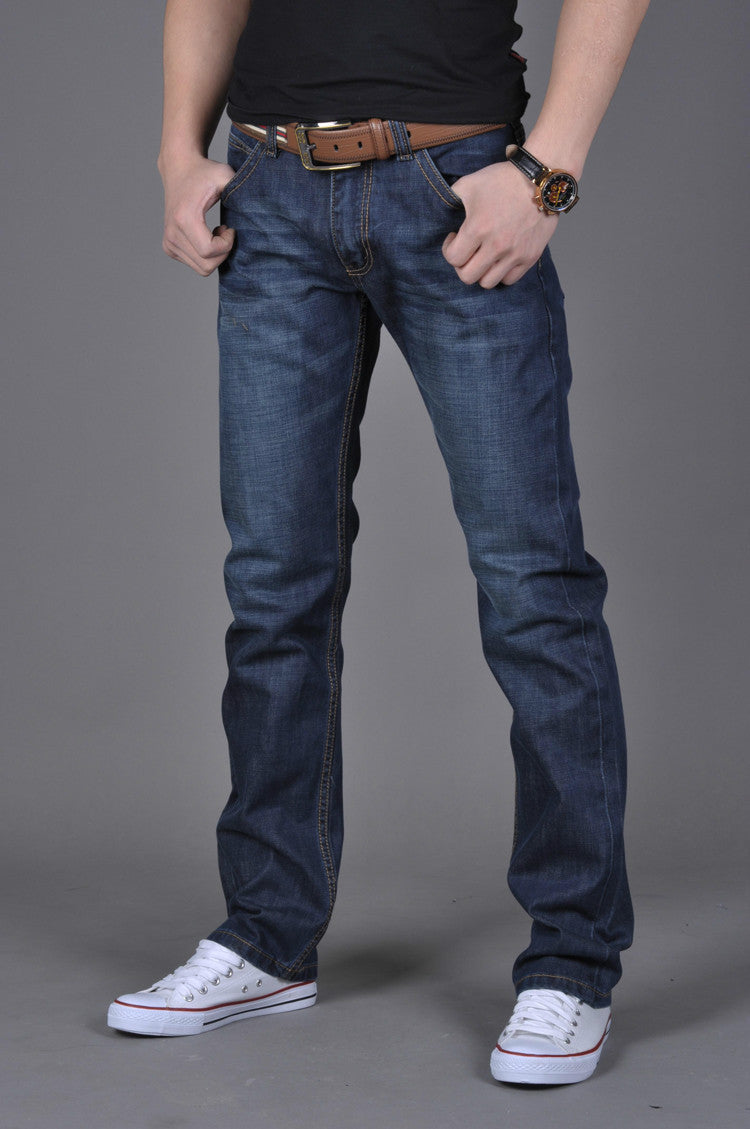 WACO - STRAIGHT LEG DENIMMaterial:
 
 Fabric name: denim
 
 Main fabric composition: cotton
 
 Main fabric ingredient content: 75 (%)


 
 
 


 Size chart：


 
 
  
 28 
  29
 30 
  31
 32 Vallara