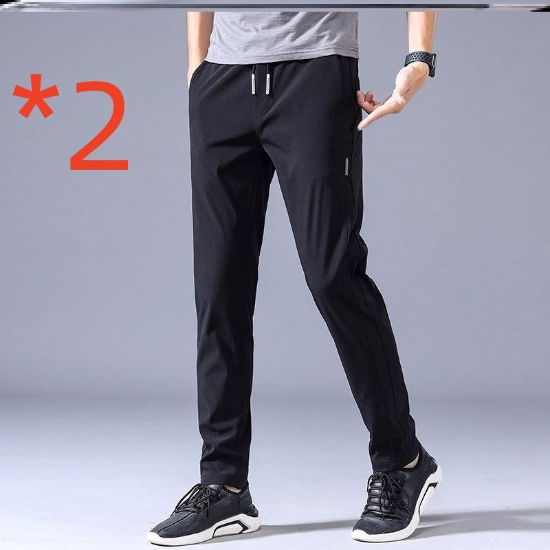 LA - DRAWSTRING PANTSProduct information:
 


 Style: Korean version
 
 Style: Basic
 
 Suitable season: Summer
 
 Fabric name: chemical fiber blended
 
 Applicable scenario: casual
 
 EVallara