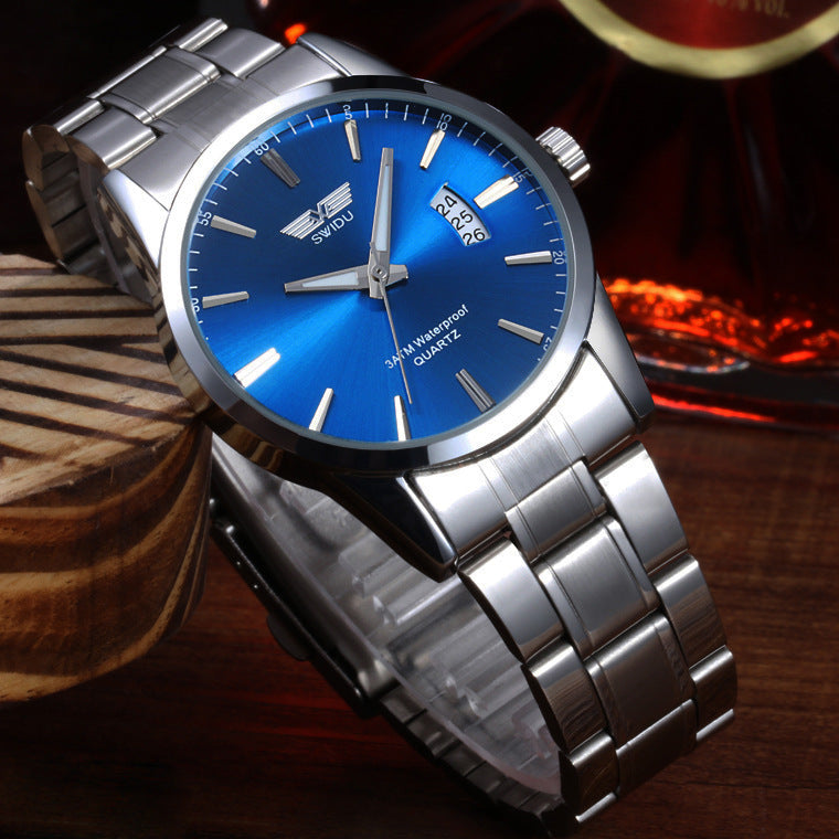 Men's single day steel watches - Vallara
