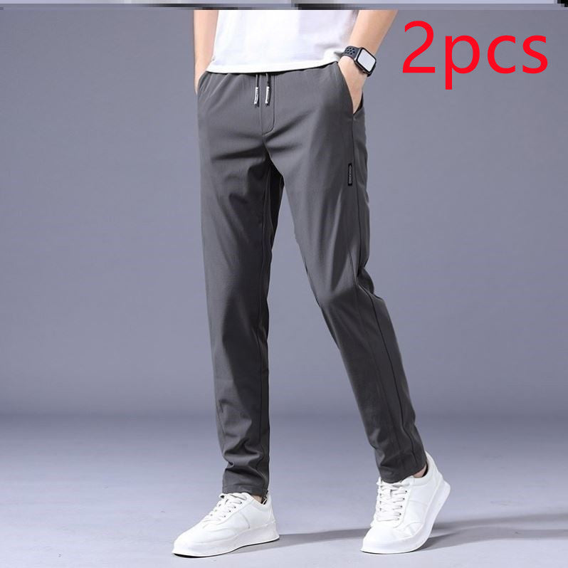 LA - DRAWSTRING PANTSProduct information:
 


 Style: Korean version
 
 Style: Basic
 
 Suitable season: Summer
 
 Fabric name: chemical fiber blended
 
 Applicable scenario: casual
 
 EVallara