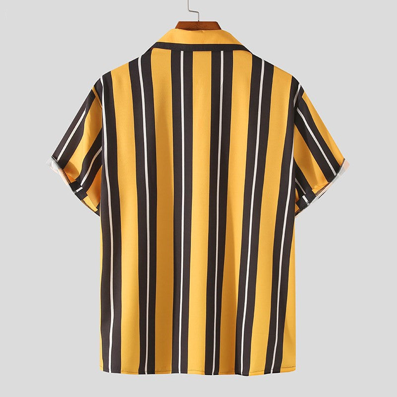 Atlier Short Sleeve Shirt – Casual Style in Yellow