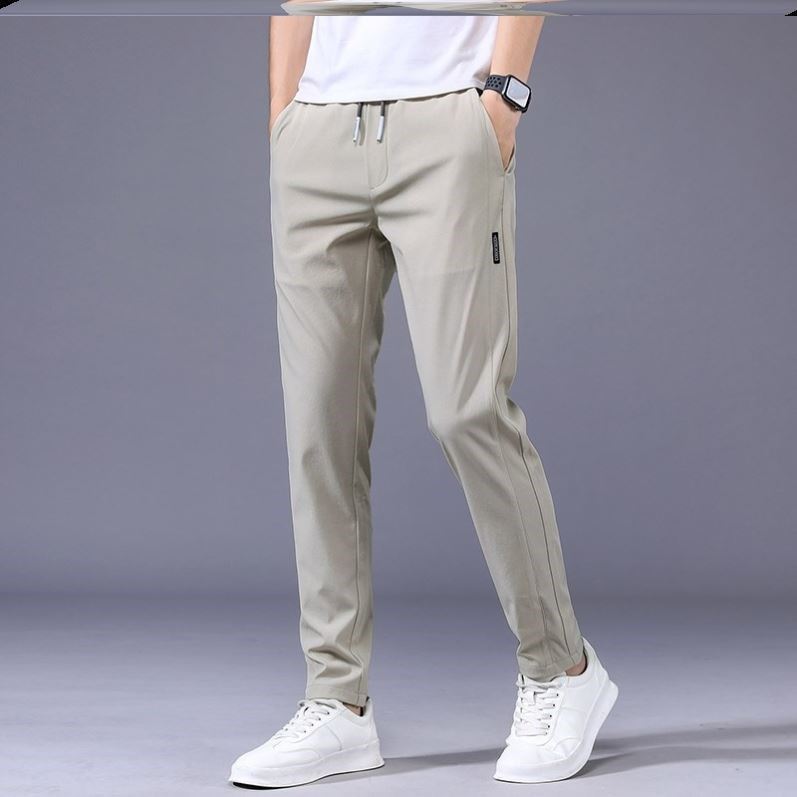 LA - DRAWSTRING PANTSProduct information:
 


 Style: Korean version
 
 Style: Basic
 
 Suitable season: Summer
 
 Fabric name: chemical fiber blended
 
 Applicable scenario: casual
 
 EVallara