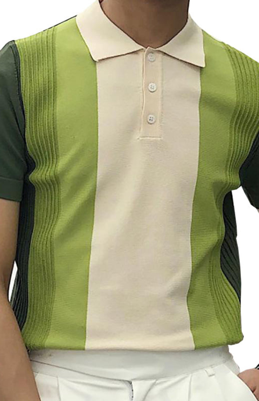 GREEN - LAPEL SHORT SLEEVE POLOSizing: True to size
Material composition: 100%Viscose
Clothing type: H
Collar: Lapel collar
Material: Viscose fiber
Pattern: Self design
Fabric elasticity: Slight eVallara